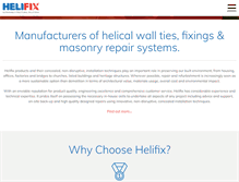 Tablet Screenshot of helifix.com.au